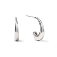 Small J Hoop Earrings