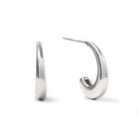 Small J Hoop Earrings