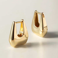 Delta Sculptural Small Hoops