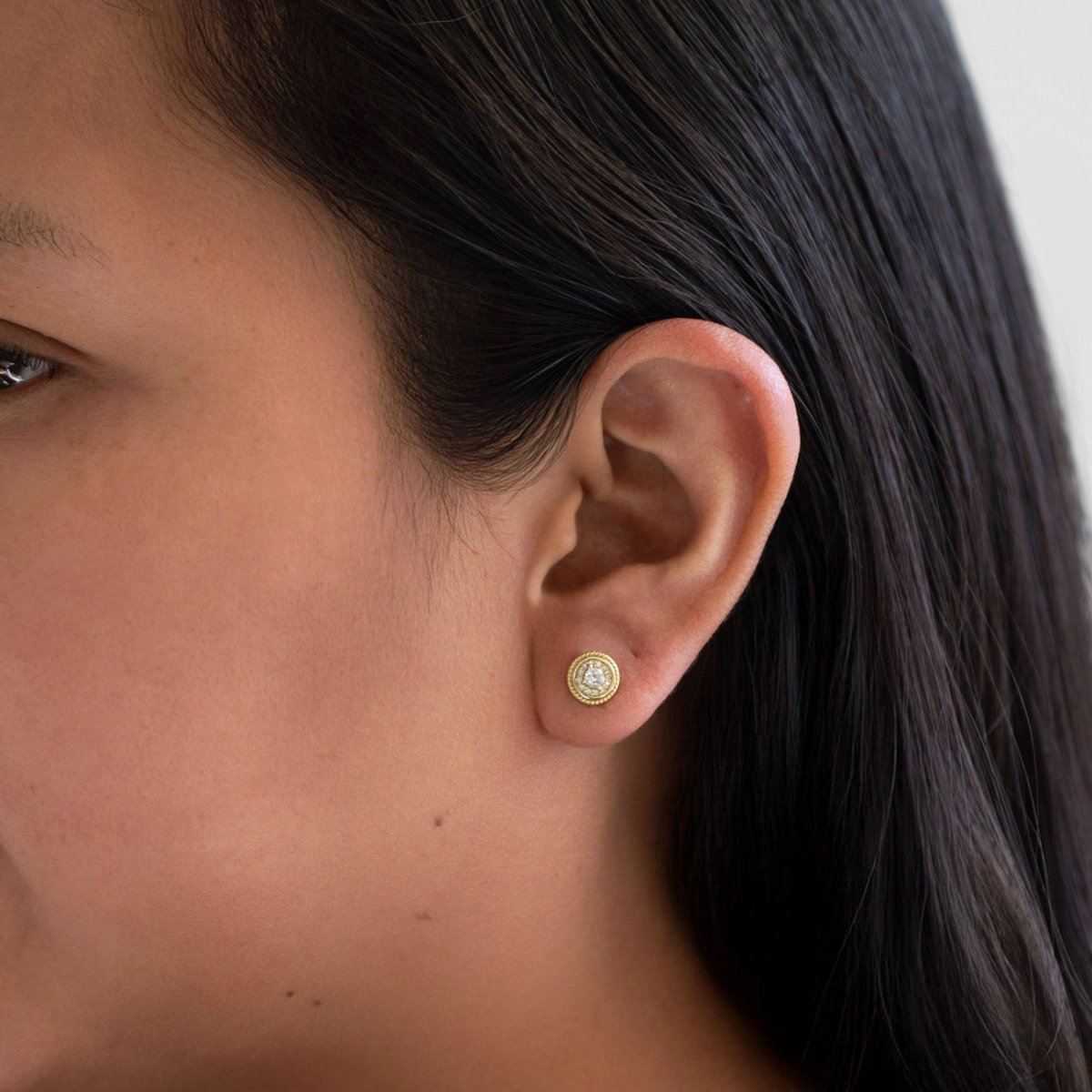 Solitaire Halo Rope Studs