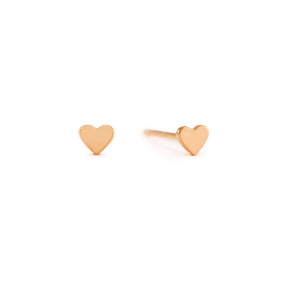 Tiny Heart Studs