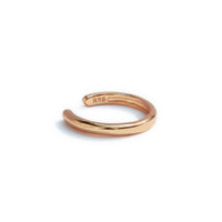 Rose Gold Eternity Ear Cuff