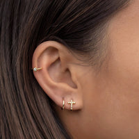 Crystal Cartilage Cuff Earring