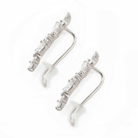 Marquise Ear Climber Earrings