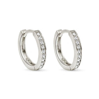 Classic Pave Huggie Hoops