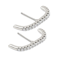 Pave Suspender Earrings