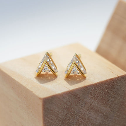 Trinity Crystal Studs