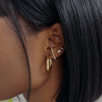 Pave Suspender Earrings