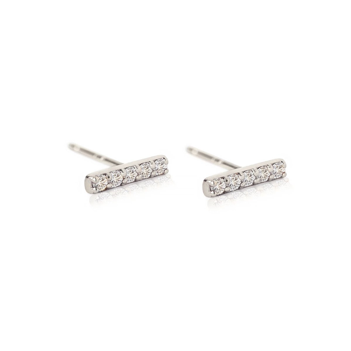 Diamond Bar Studs