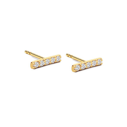 Pavé Bar Studs