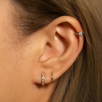 Crystal Cartilage Cuff Earring