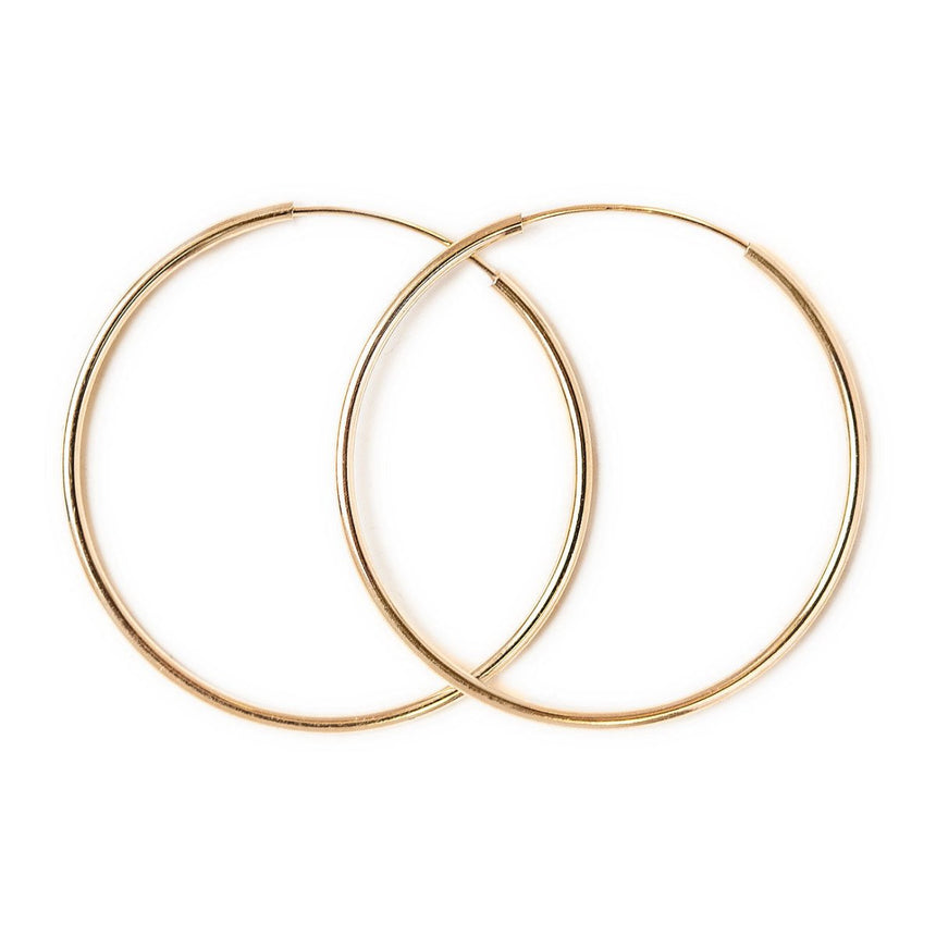 Thin Midi Hoops