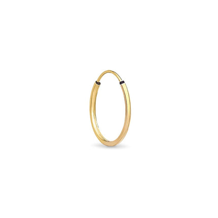 Thin Huggie Single Hoop