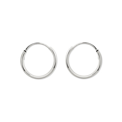 Thin Huggie Hoops