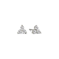 Tiny Clover Pavé Studs