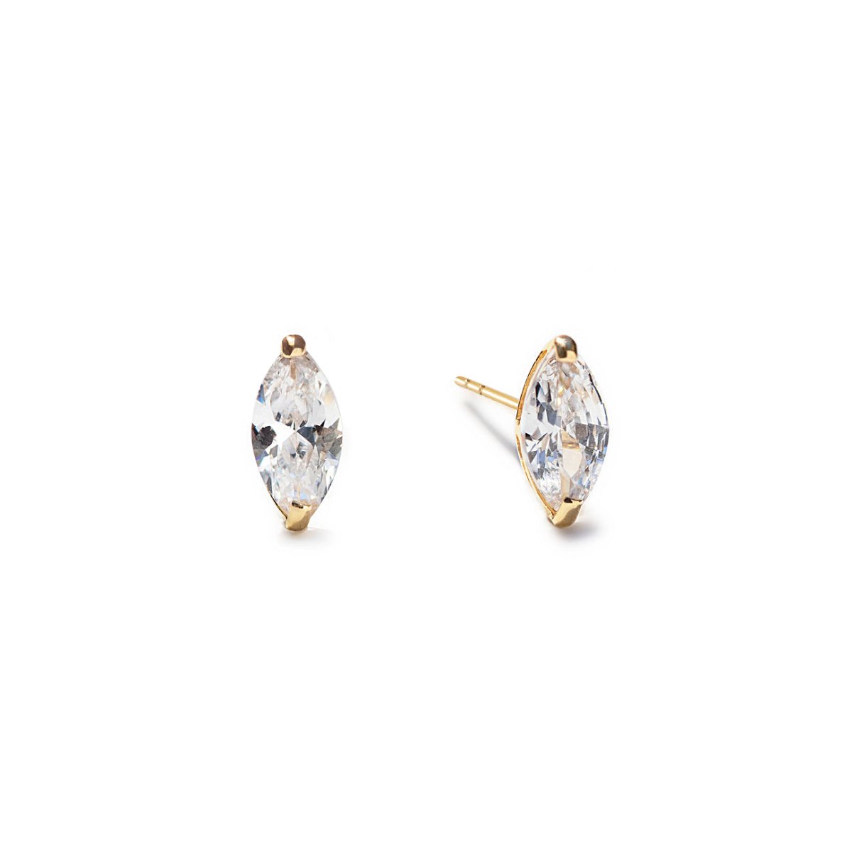 Marquise Stud Earrings