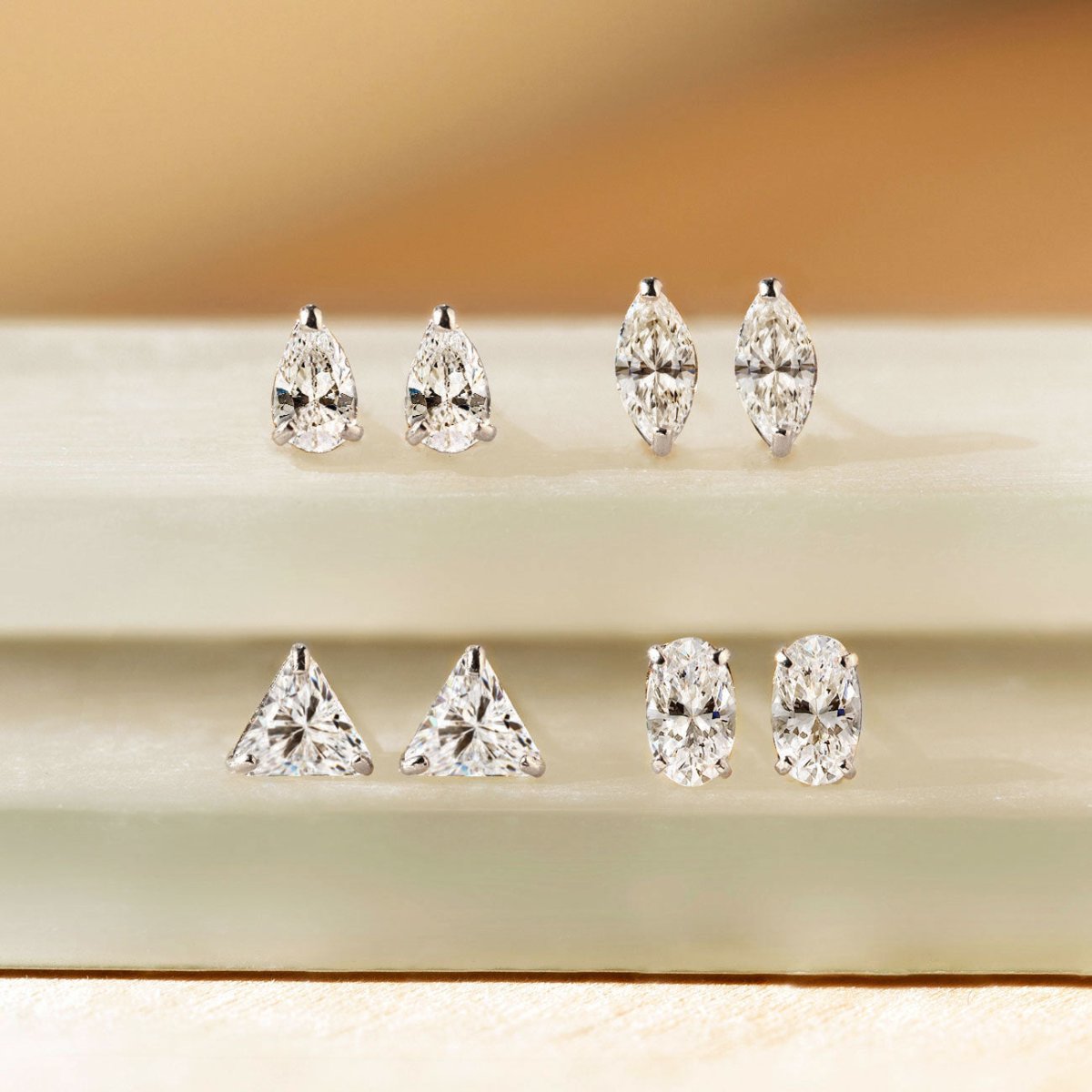 Trinity Stud Earrings