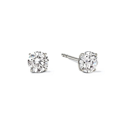 White Sapphire Studs