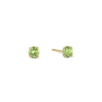 Birthstone Tiny Studs Peridot