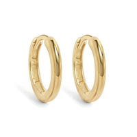 14K Solid Gold Mini Hoops