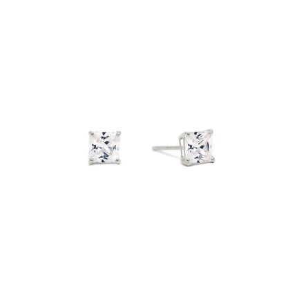 Princess Cut Studs