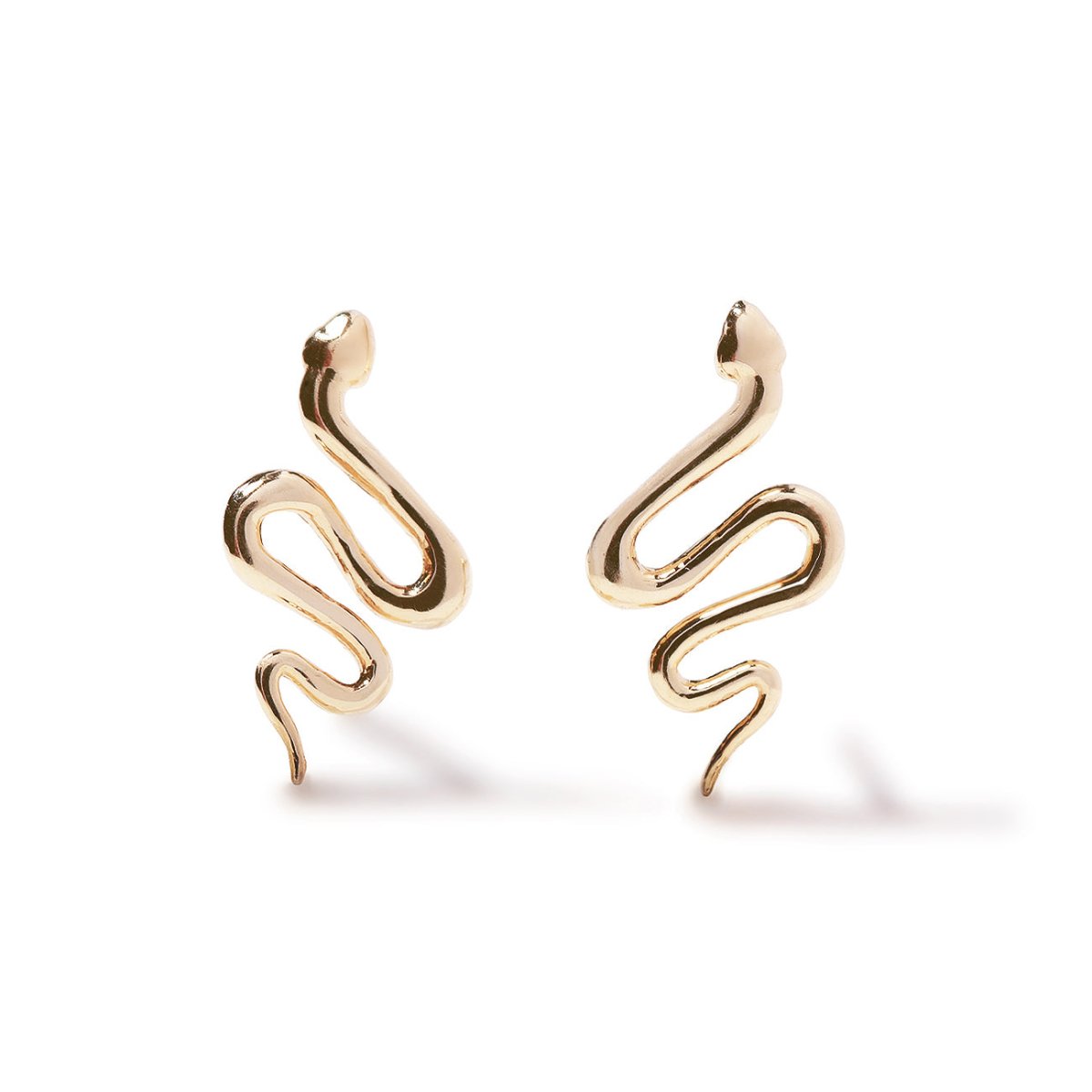 Serpent Stud Earrings