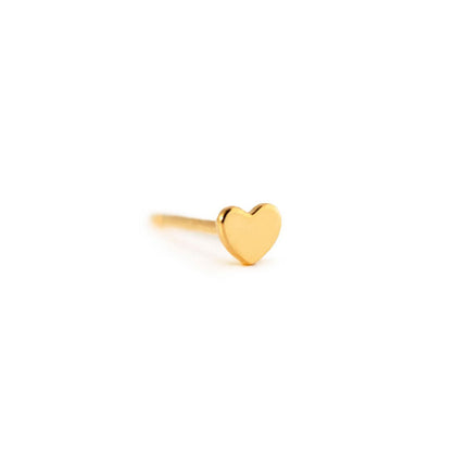 Tiny Heart Single Stud