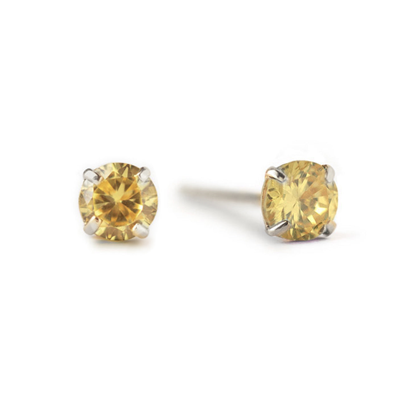 Birthstone Studs Citrine