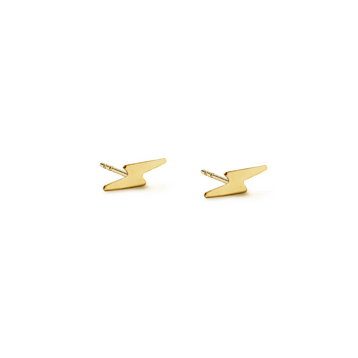 Tiny Lightning Bolt Studs