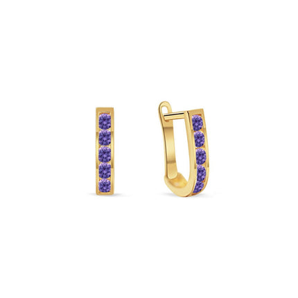 Birthstone U Huggies Amethyst