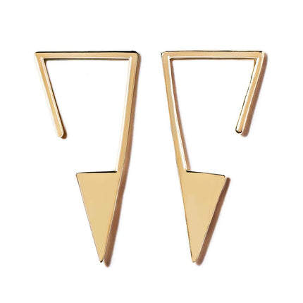 Triangle Threader Earrings