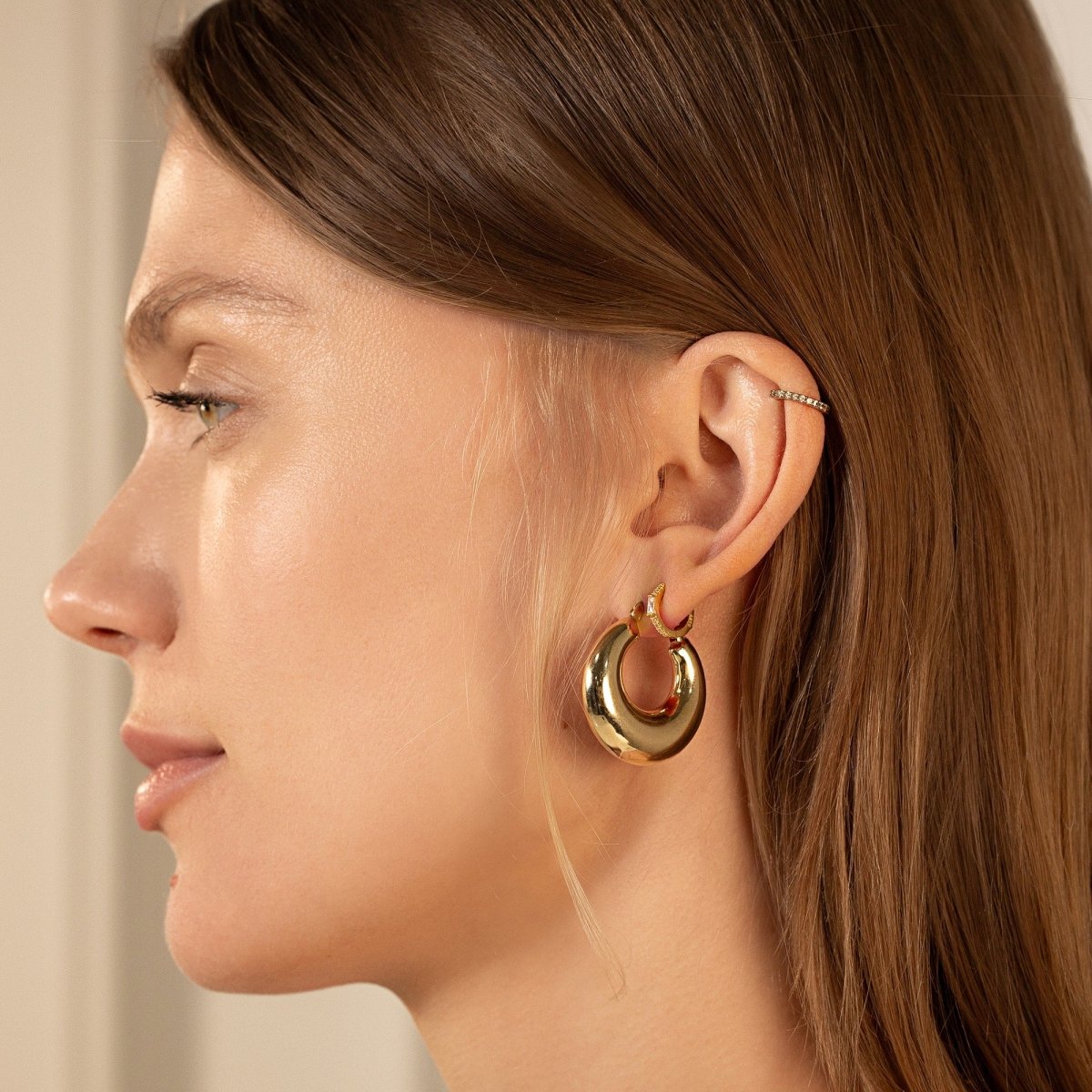 Sculptural Bubble Hoops