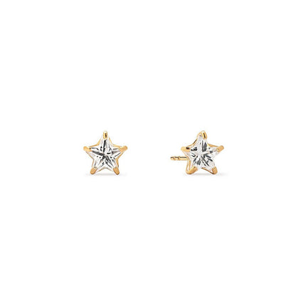 Gemstone Star Studs