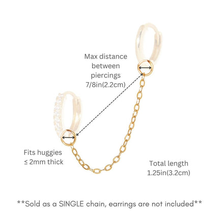 Chain Ear Jacket For Huggies