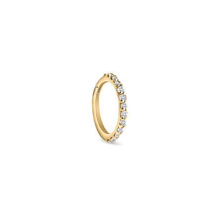 Cartilage Pavé Hoop Earring