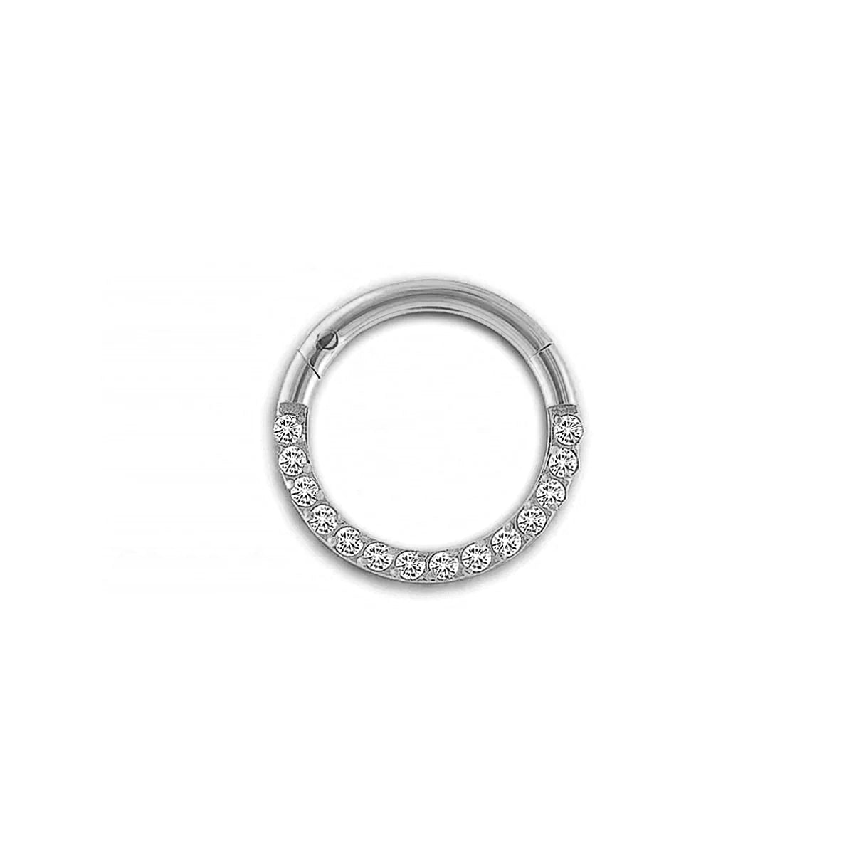 Front Pavé Seamless Hoop