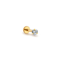 Tiny Heart Crystal Flat Back Stud