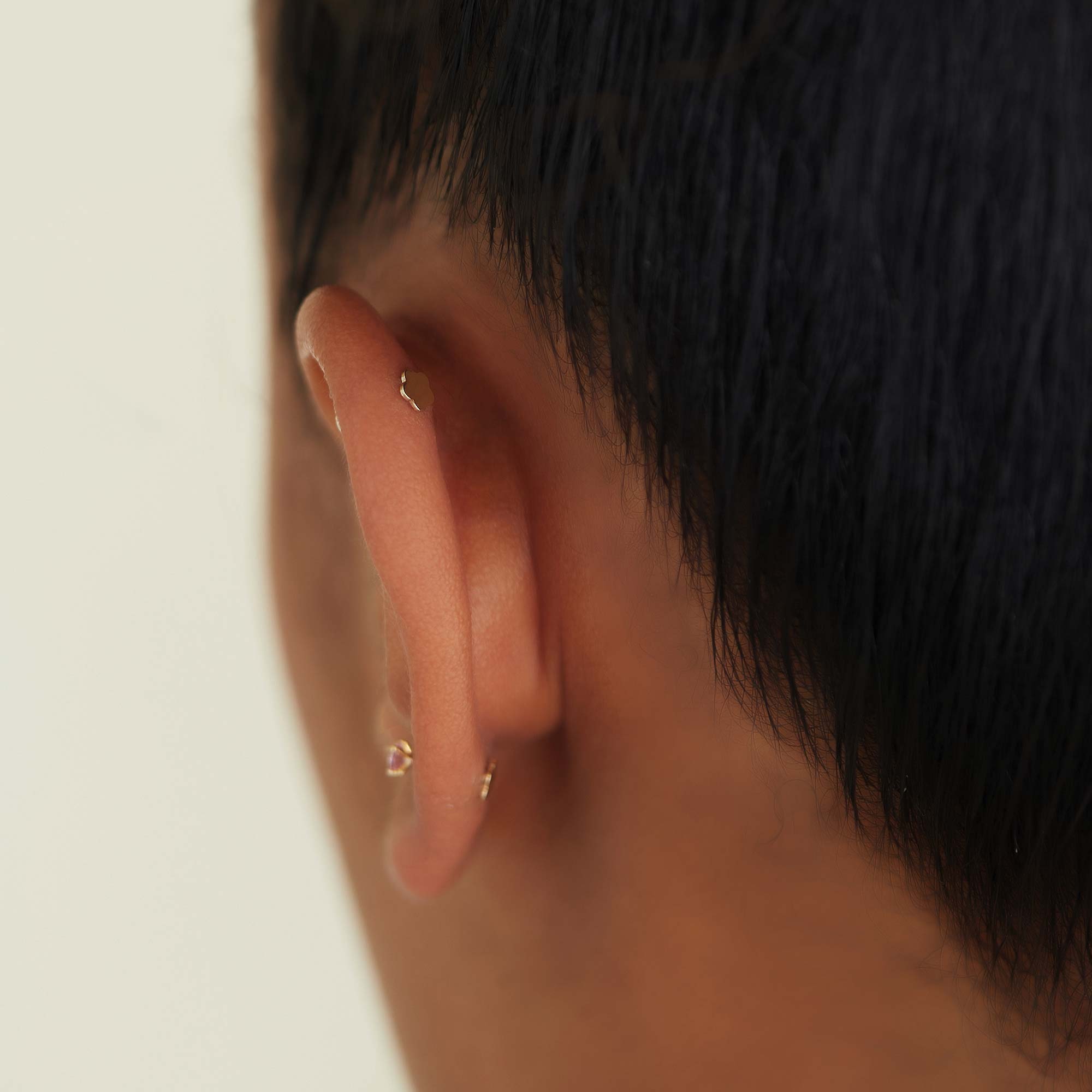 Tiny Pearl Flat Back Stud