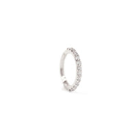 Cartilage Pavé Hoop Earring Stainless Steel