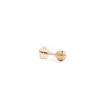 Tiny Sphere Flat Back Stud