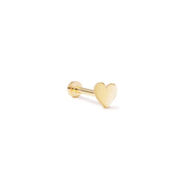 Mini Heart Flat Back Stud