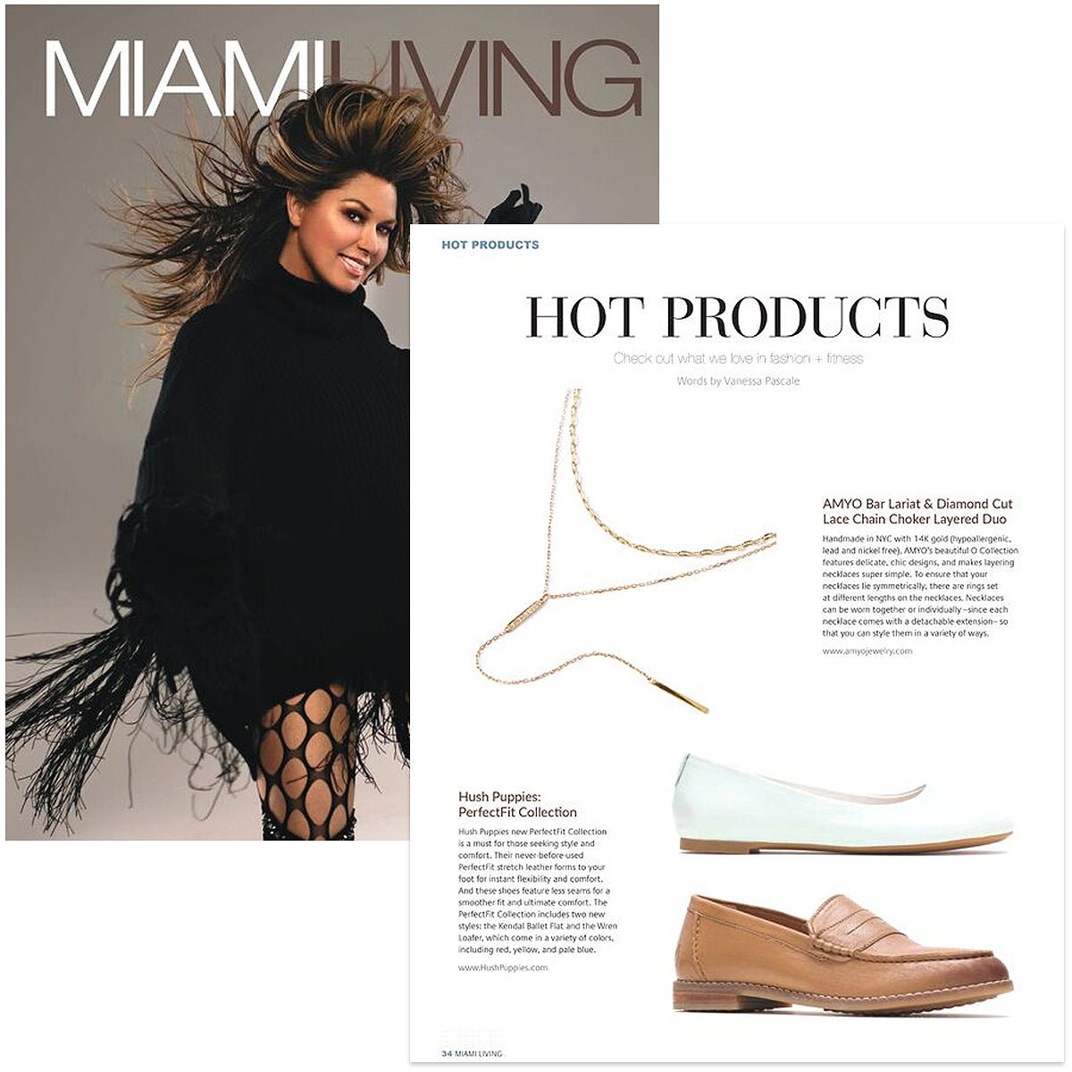 caption: Featured on Miami Living Magazine