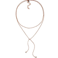 Lulu Choker Lariat, Necklaces - AMY O. Jewelry