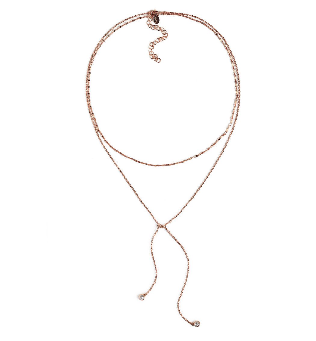 Lulu Choker Lariat, Necklaces - AMY O. Jewelry