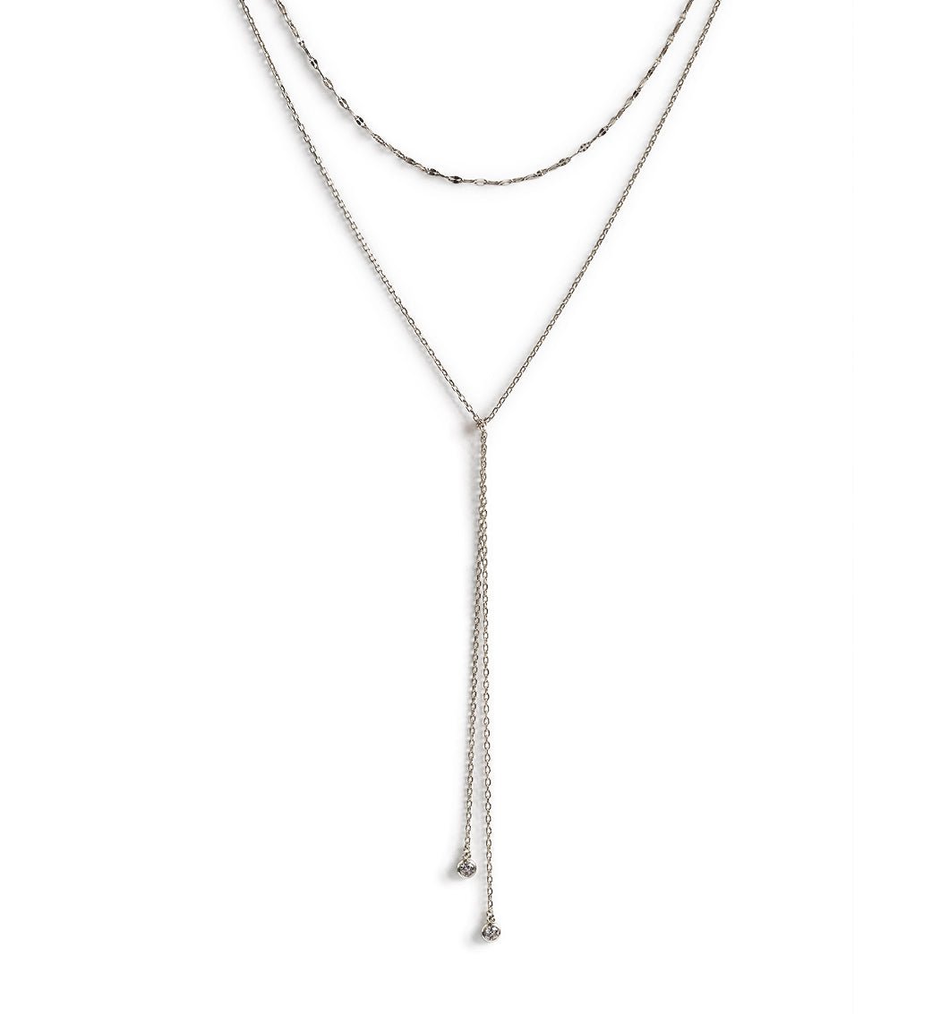 Lulu Choker Lariat, Necklaces - AMY O. Jewelry