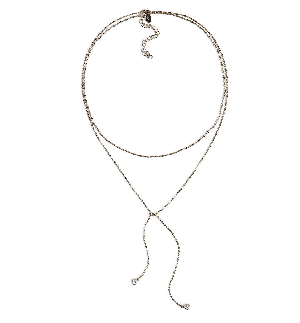 Lulu Choker Lariat, Necklaces - AMY O. Jewelry