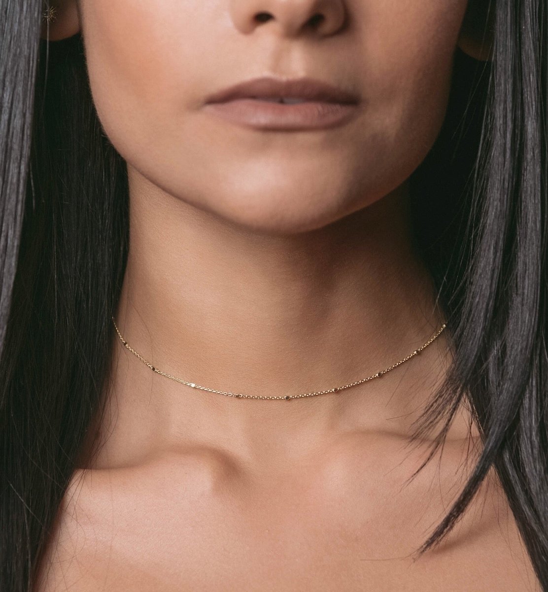 Oli Classic Bead Choker, Necklaces - AMY O. Jewelry