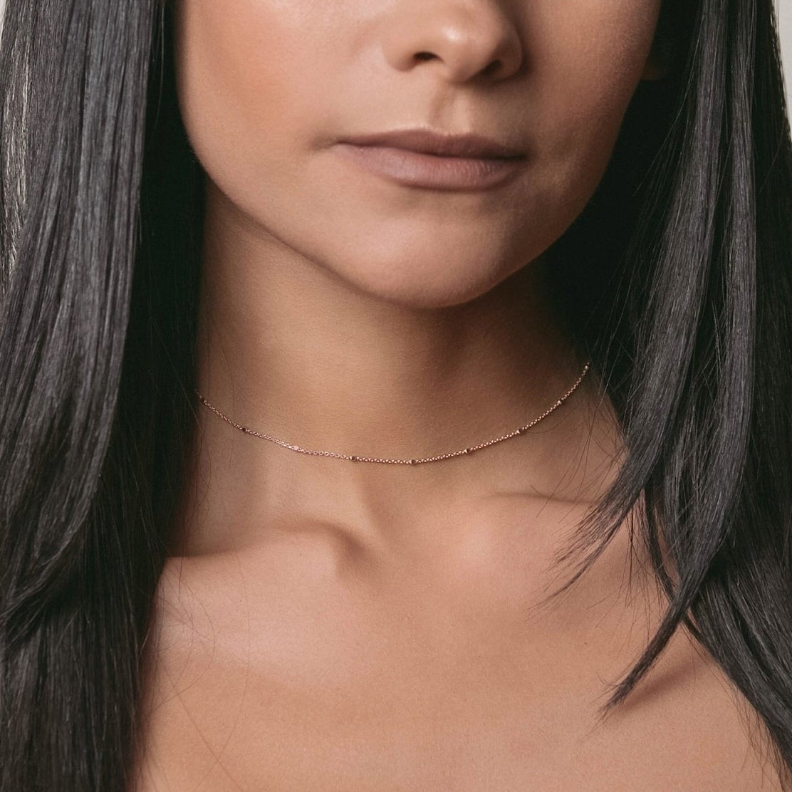 Oli Dainty Bead Choker