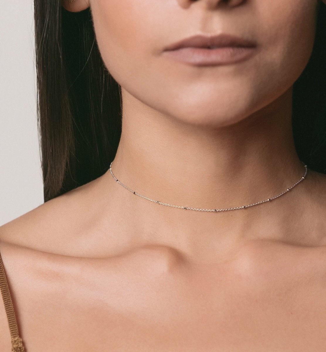 Oli Classic Bead Choker, Necklaces - AMY O. Jewelry