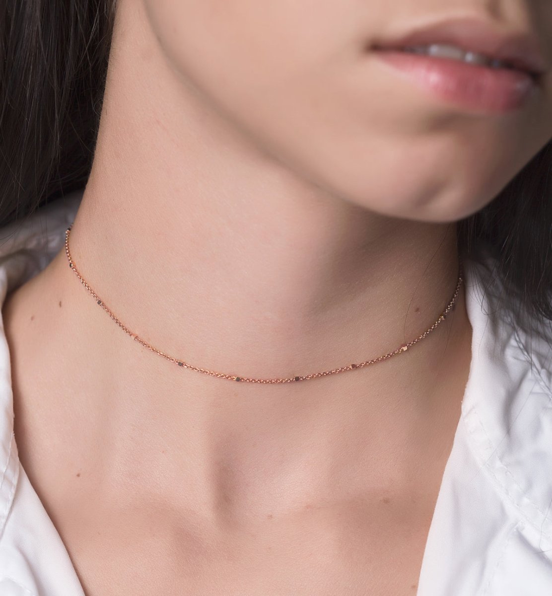 Oli Dainty Bead Choker